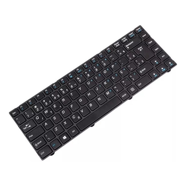 Teclado Notebook Philco Phn Phn-14n 14n Original Mp-11p56pa-5281w 14n-g1144w8-3d Qbex B34y Com Moldura 14n-g1123lm 14n-g1123w8-3d 14n-g1123w8 14n-g1143lm 14n-g1143w8-3d 14n-g1143w8 14n-g1144lm Series Megaware Positivo Mp-11p56pa-5281w -895 - Preto Br