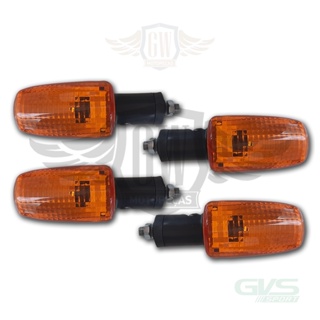 Pisca Seta Moto Honda Cg Titan 125 150 Laranja Completo 4u em Oferta na Shopee