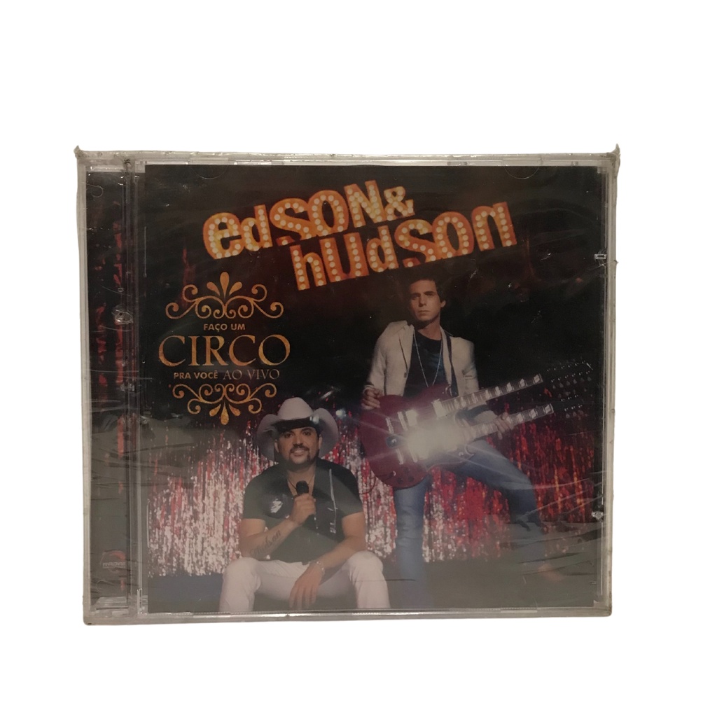 Cd Edson & Hudson Faço Um Circo Pra Você Ao Vivo