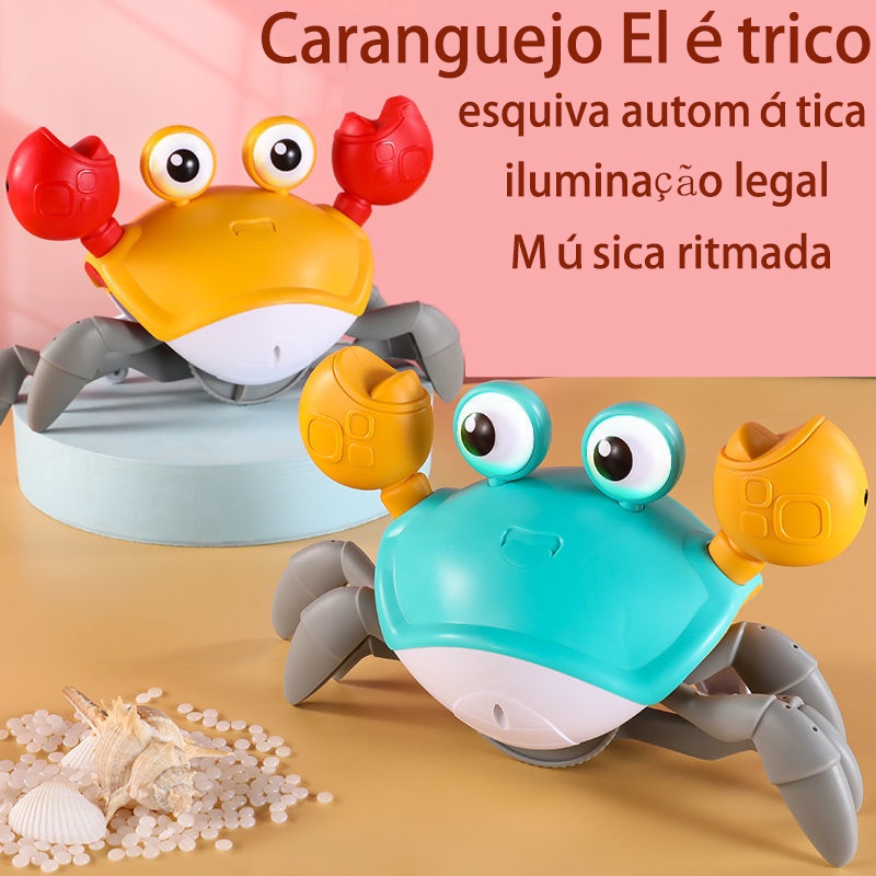 Brinquedo De Caranguejo Elétrico Educação Infantil Shopee Brasil