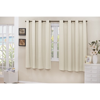 Cortina Blackout Corta Luz PVC 3,00 x 2,50 Para Varão de 2,00 Metros
