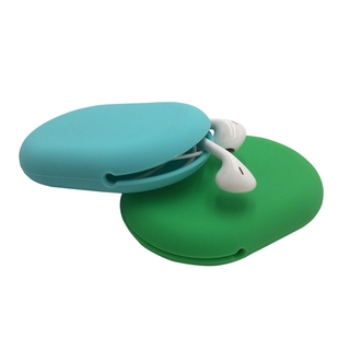 Estojo De Armazenamento De Bolsas Para Fones De Ouvido Portátil De Silicone Flash Drive Caixa Organizadora De Cabos Easy Carrying Pouch