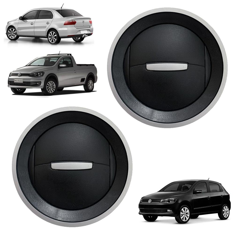 2 Difusor Saida De Ar Gol G5 G6 Saveiro G5 G6 Voyage G5 G6 2009 2010 2011 2012 2013 2014 2015 2016