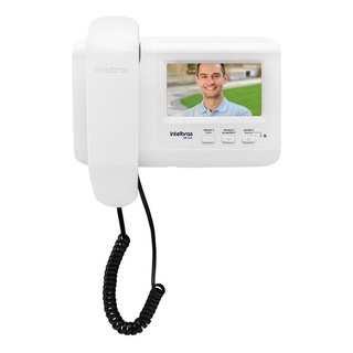 Modulo Interno Video Porteiro Ivr 1010 Mi Intelbras Branco
