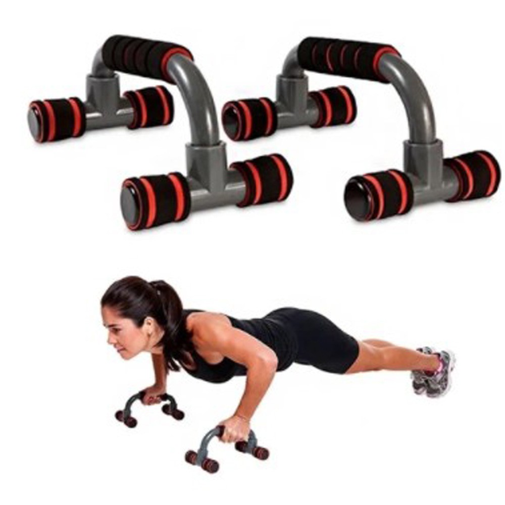 Apoio Para Flexão Barra De Chão Exercício Fitness