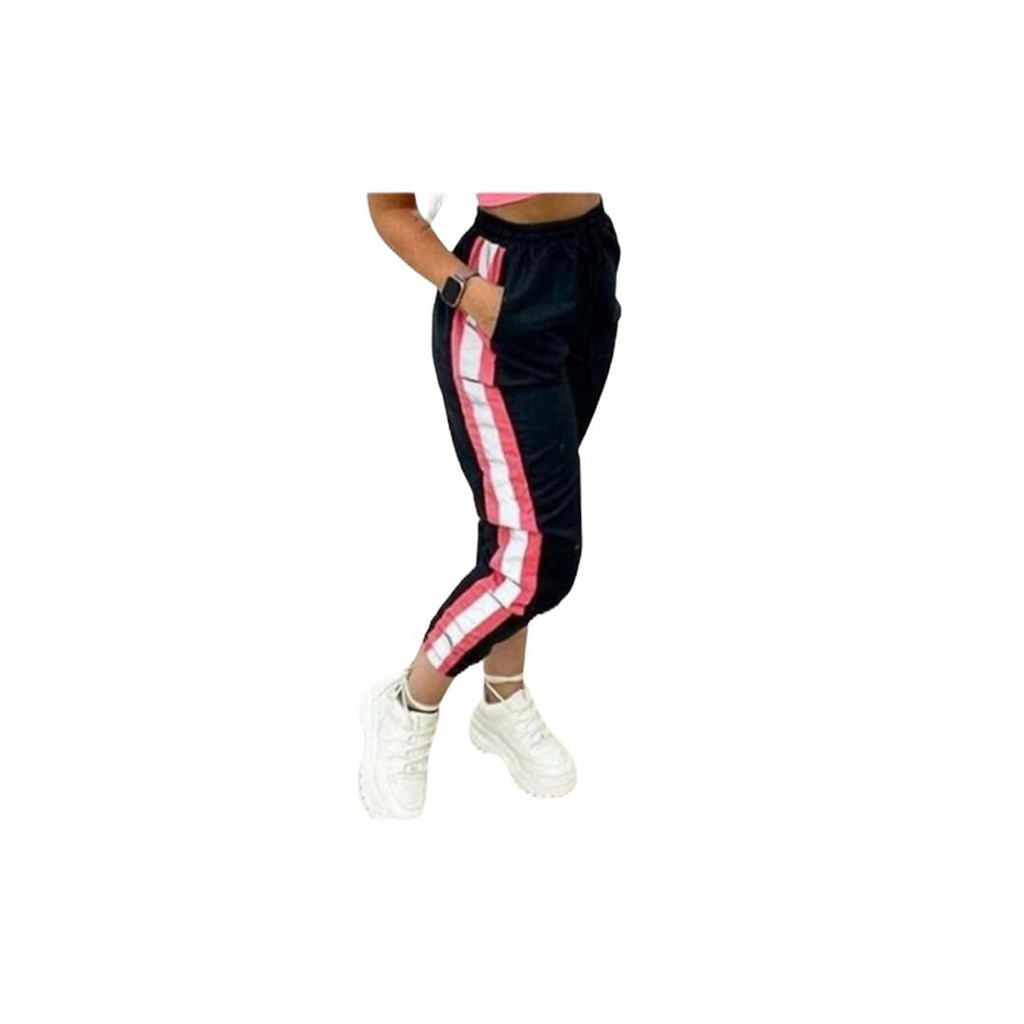 calça jogger refletiva feminina