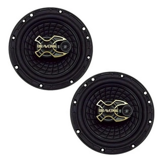 Alto Falante Triaxial Bravox 6 B3X60X 100W RMS Par