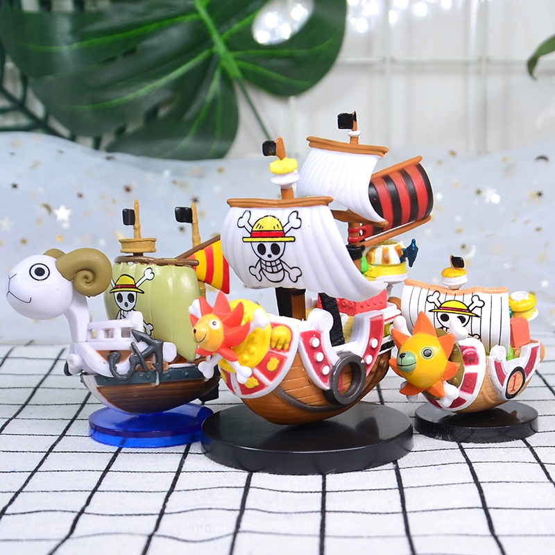 Chaveiro Anime One Piece - Personagem Going Merry PVC Personalizado Barco  Pingente Chaveirinho Coleção Colecionável Thousand Sunny