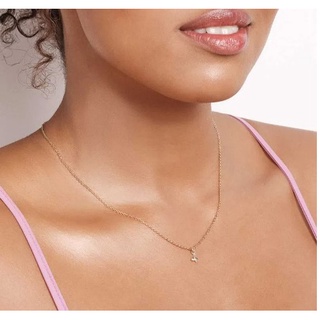 Gargantilha Rommanel Pingente Pequeno Mini formato borboleta Folheado a ouro 18k