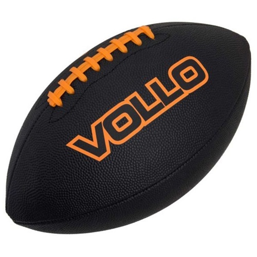 Bola de Futebol Americano Vollo Preta