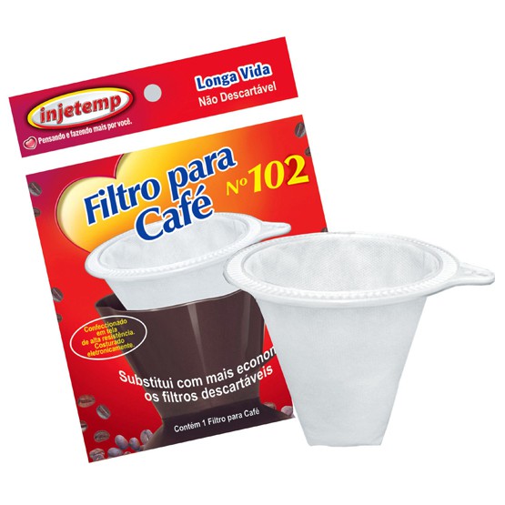COADOR PARA CAFE DE PANO SINTETICO FILTRO LONGA VIDA 102