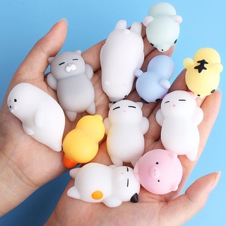 Fidget Toys Pack Macio Squishy Squeeze Brinquedo Para Anti-Stress Cartoon Animal Para