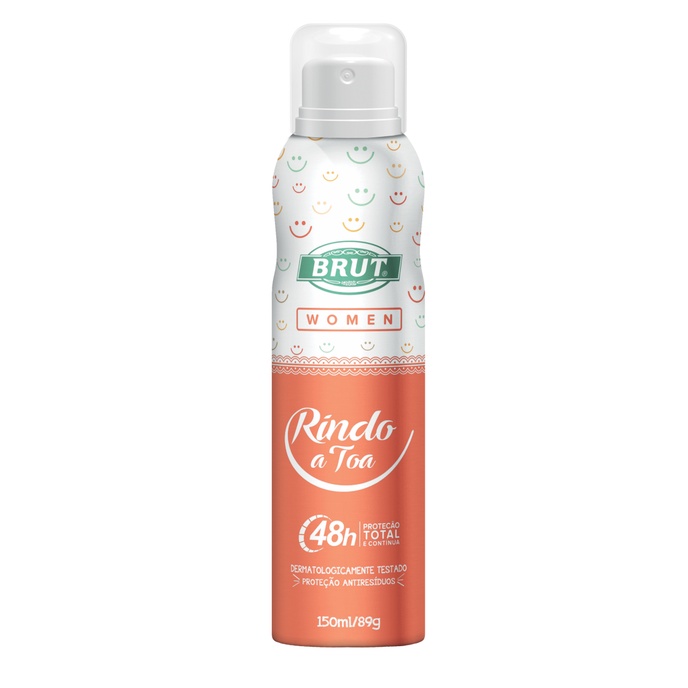 ANTITRANSPIRANTE BRUT RINDO A TOA 150ML - CAIXA COM 12 UNI - VALOR UNITÁRIO R$.9,99