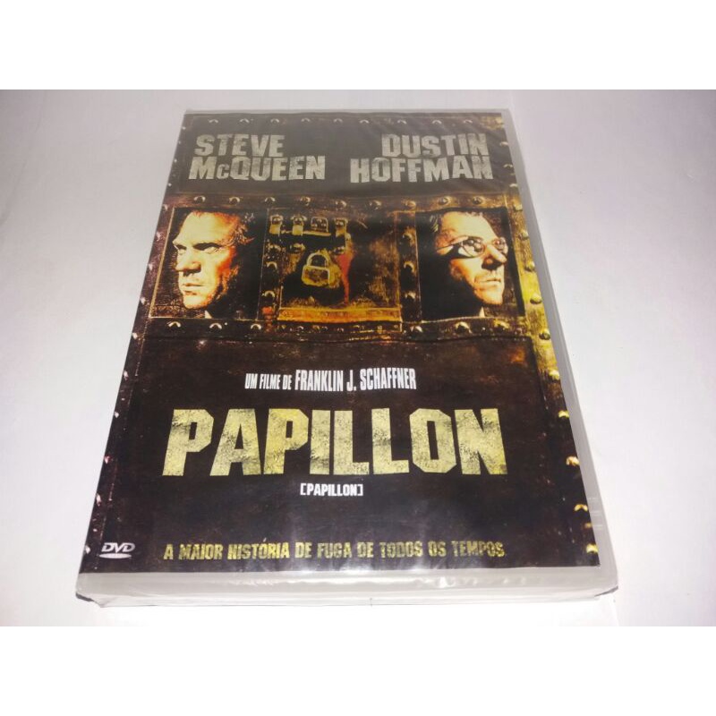 Dvd - Papillon - 1973 - Dustin Hoffman - Steve McQueen - Lacrado