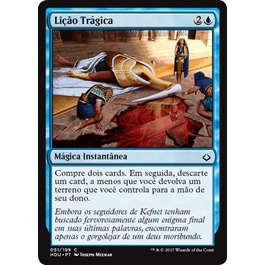 Lição Trágica - Magic de Gathering