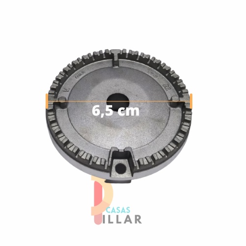 Bacia Queimador Difusor Peça Cooktop Fischer - Médio