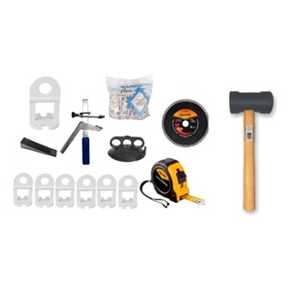 1000 Clips Nivelador Porcelanato + 200 Cunhas+ Kit Mestre!! em Oferta na Shopee