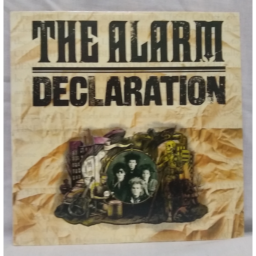 LP - THE ALARM - DECLARATION - IMP PORT - C/ENCARTE - 1984