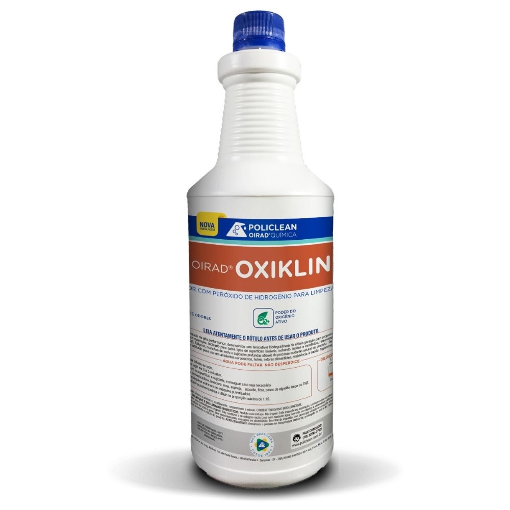 Produto para limpar sofá estofados tirar mancha concentrado 1L Oirad Oxilkin peróxido