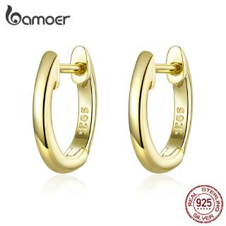 Brinco Bamoer Fashion Prata 925 Simples Clipe De Orelha SCE808
