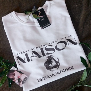 Camiseta Unissex 'MAISON' Dreamcatcher | KPOP Aesthetics em Oferta na Shopee
