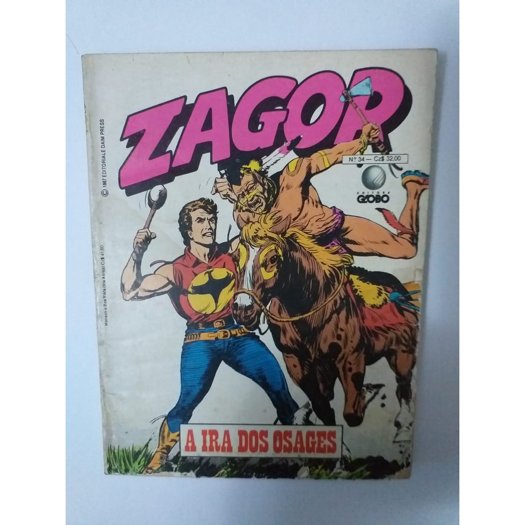GIBI ZAGOR 34 A IRA DOS OSAGES