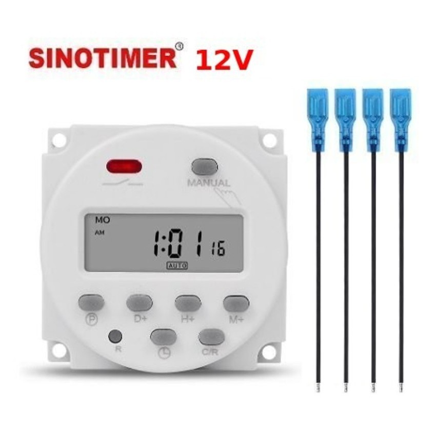 Timer Temporizador Digital 5V/12V/24V/110V/200V 16A
