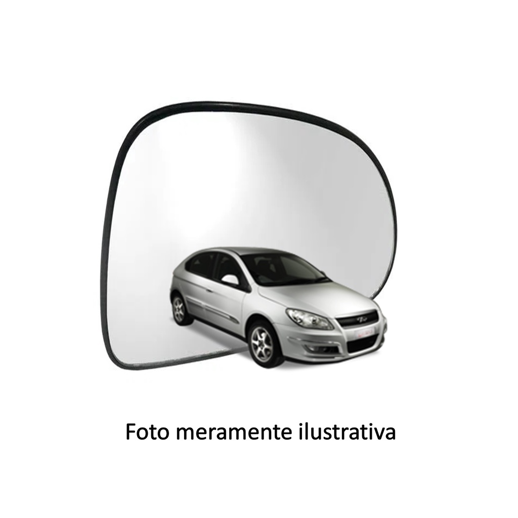 LENTE METALIZADA CONVEXA CHERY CIELO LADO DIREITO