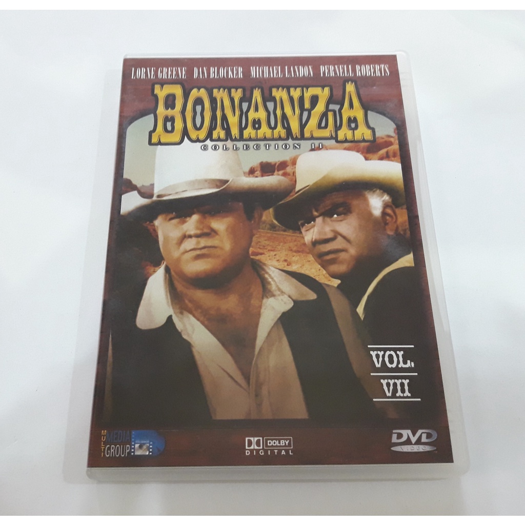 DVD Usado  Do Filme Bonanza Collection II Volume VII  Faroeste Westner Legendado português  Espanhol  Colorido