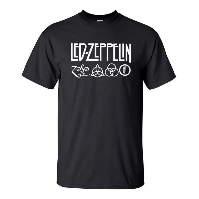 Camiseta Rock Banda Led Zeppelin Camisa Blusa Shopee Brasil