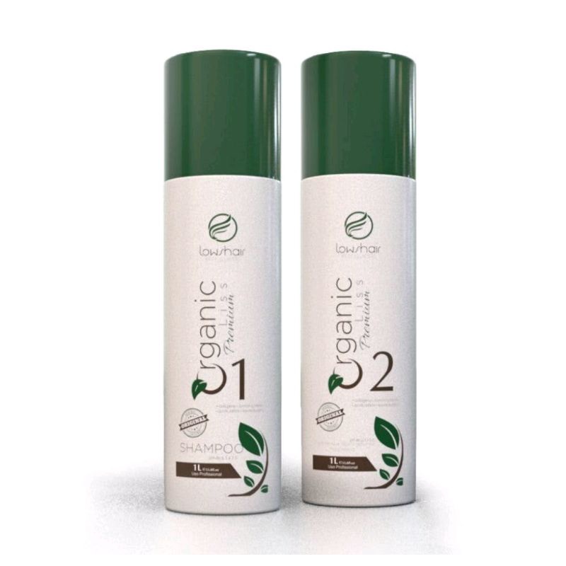 Kit Progressiva Orgânica P1 P2 LowsHair em Oferta na Shopee