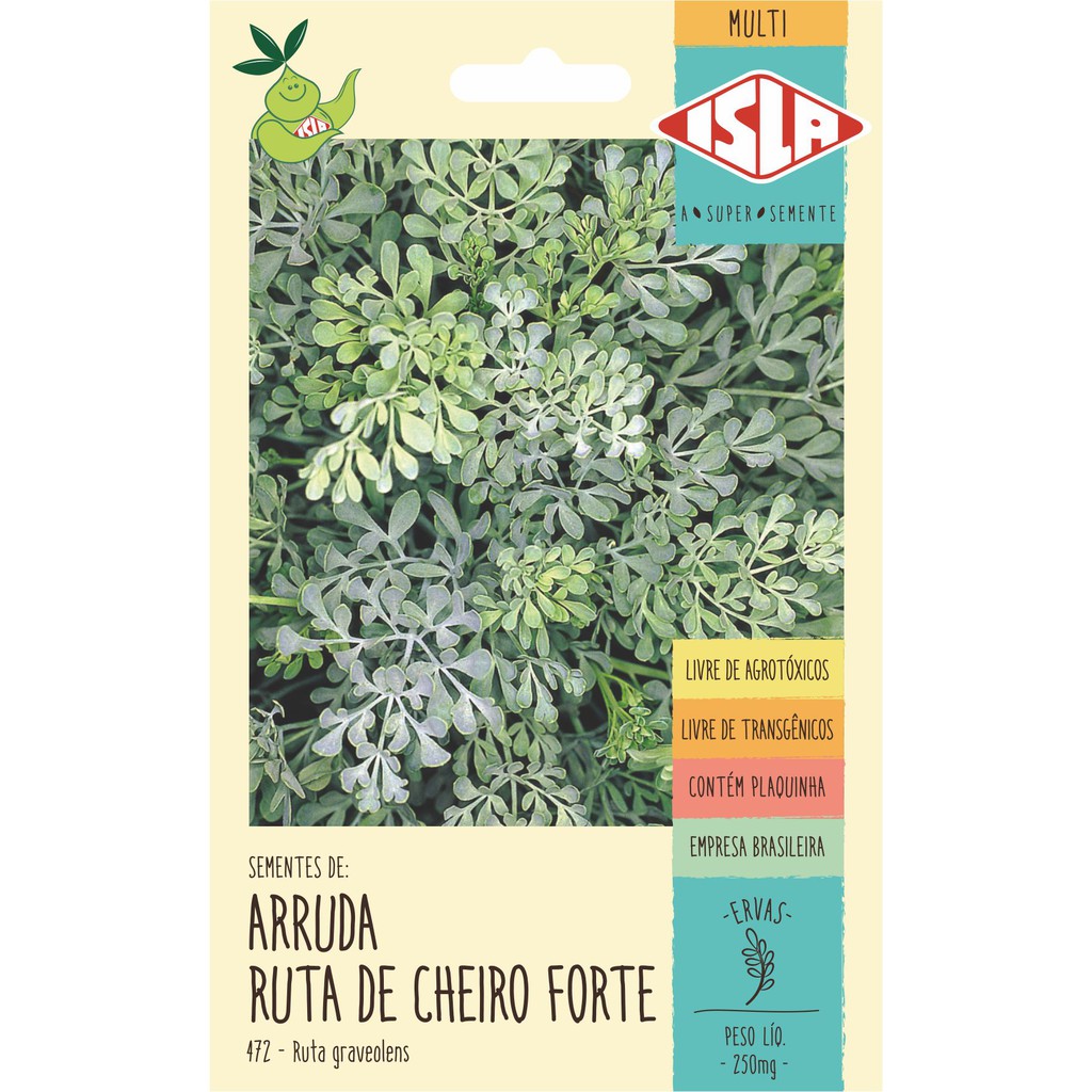 Kit de Sementes - Arruda + Manjericão Canela + Alecrim