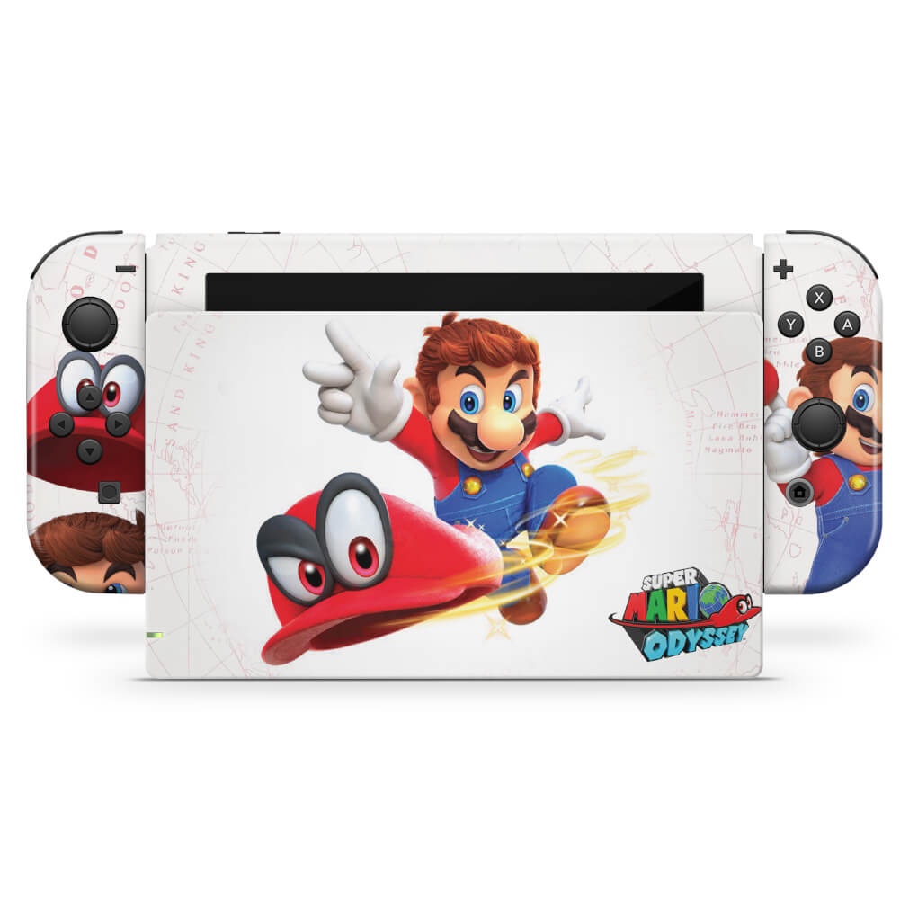 Skin Adesivo Nintendo Switch - Super Mario Odyssey