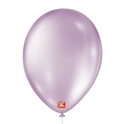 Balão de Festa Perolado - Lilás - 9" 23cm - 25 unidades
