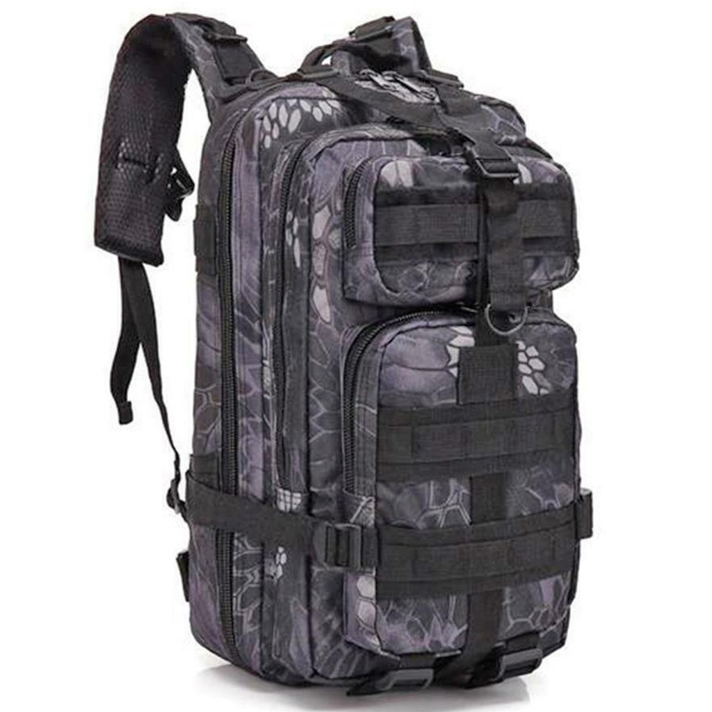 Mochila Multiuso Escola Tática Cargueira 30 Litros Preto 929-L Lorben