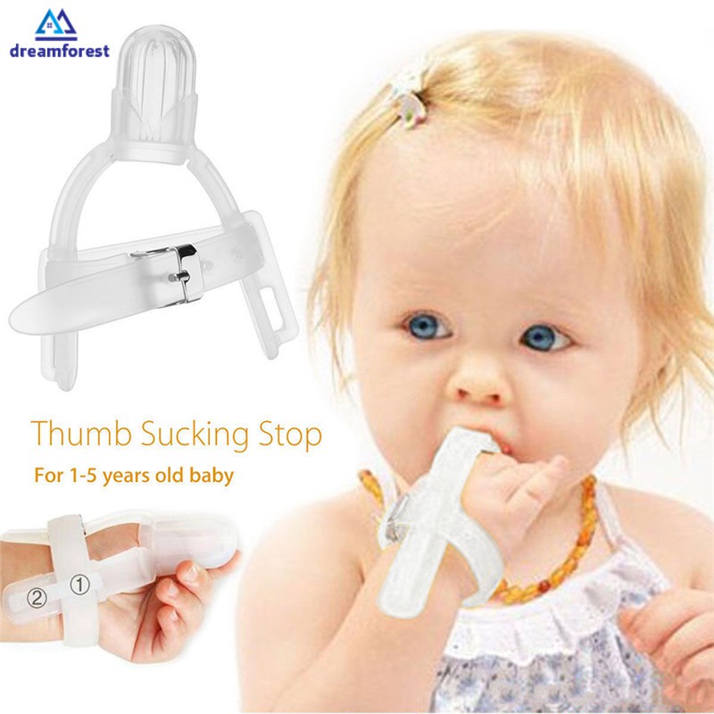 Protetor De Dedo De Silicone Parar Os Dedos Para Crianças De 1-5 Anos