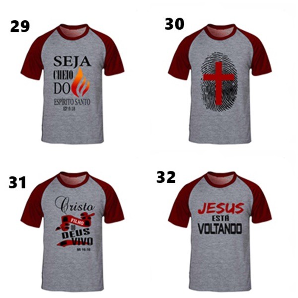 camisetas gospel baratas