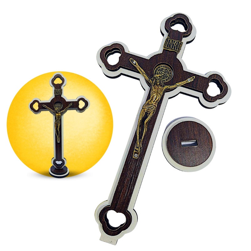 Crucifixo em Madeira Pequeno: Onde Comprar | BuscaProdutos