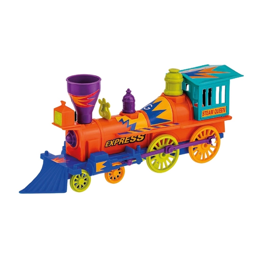 Brinquedo Maquinas Locomotiva 32 cm Com Adesivos para Decoração Gulliver - 1256