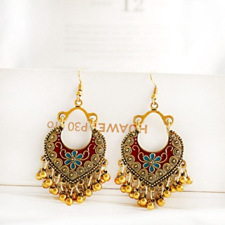 Cigana Étnica Borla Liga Do Coração De Ouro Senhoras Brincos Moda Jóias Brincos Boucles D 'Oreilles Do Verão Das Mulheres em Oferta na Shopee