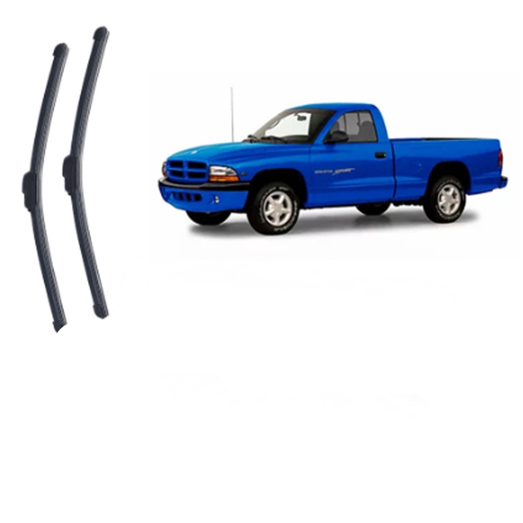 Kit Palhetas Limpador Parabrisa Dodge Dakota 1997 a 2001