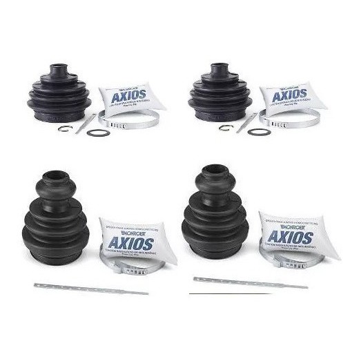 Par Coifa Homocinetica Lado Roda Caixa Gol Quadrado - Axios