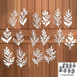 8 Pcs Folhas De Corte De Metal Morre Stencils Cortes De Morrer Para DIY Álbum Scrapbooking Cartão De Papel Embossing Artesanato em Oferta na Shopee
