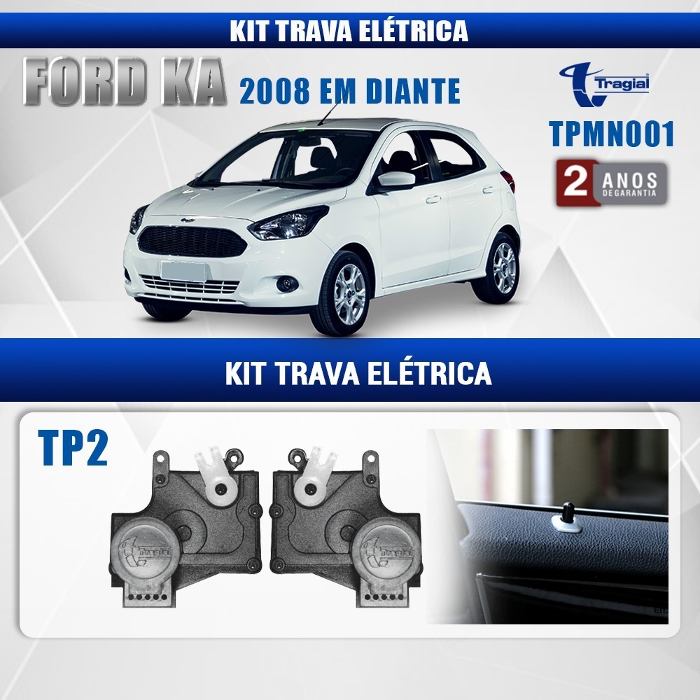 Detalhes do Kit Trava Eletrica Palio Ka Novo Uno Celta 2 Portas Tragial