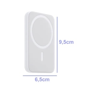 Novo Carregador Magsafe Portátil Indução Carga Magnética