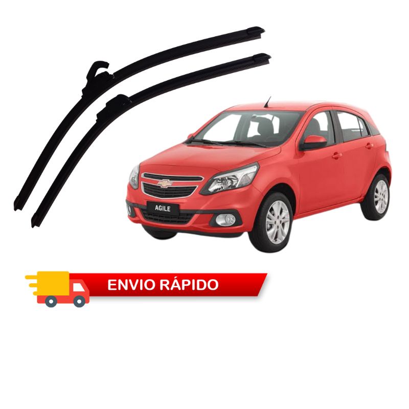 Par Palheta Limpador Parabrisa Gm Agile 2010 2011 ENCAIXE GANCHO em Oferta na Shopee