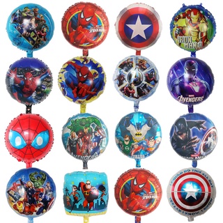 Alta Qualidade 1 Pcs 18 Polegada Herói MARVEL SpiderMan Balões Foil Baby Shower Festa De Aniversário Do Menino Decoração Bolas De Hélio Dos Desenhos Animados Crianças Brinquedos Presente