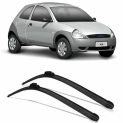 Par Palheta Limpador Parabrisa Dianteiro Ford Ka 1997 a 2001