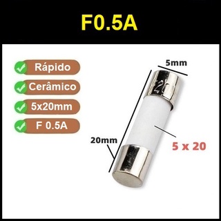 Wimex 5000020 - Fusibile In Vetro 5x20 Mm 6.3A - Stock Elettrico - Foto 2