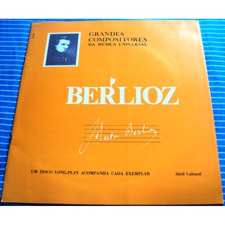 655 Mvd- LP 1973- Música Universal- Berlioz- Vol 22- Clássica- Clássica- Grandes Compositores Da Música Universal- Abril Cultural- Música- Disco Vinil Original- Long Play LP